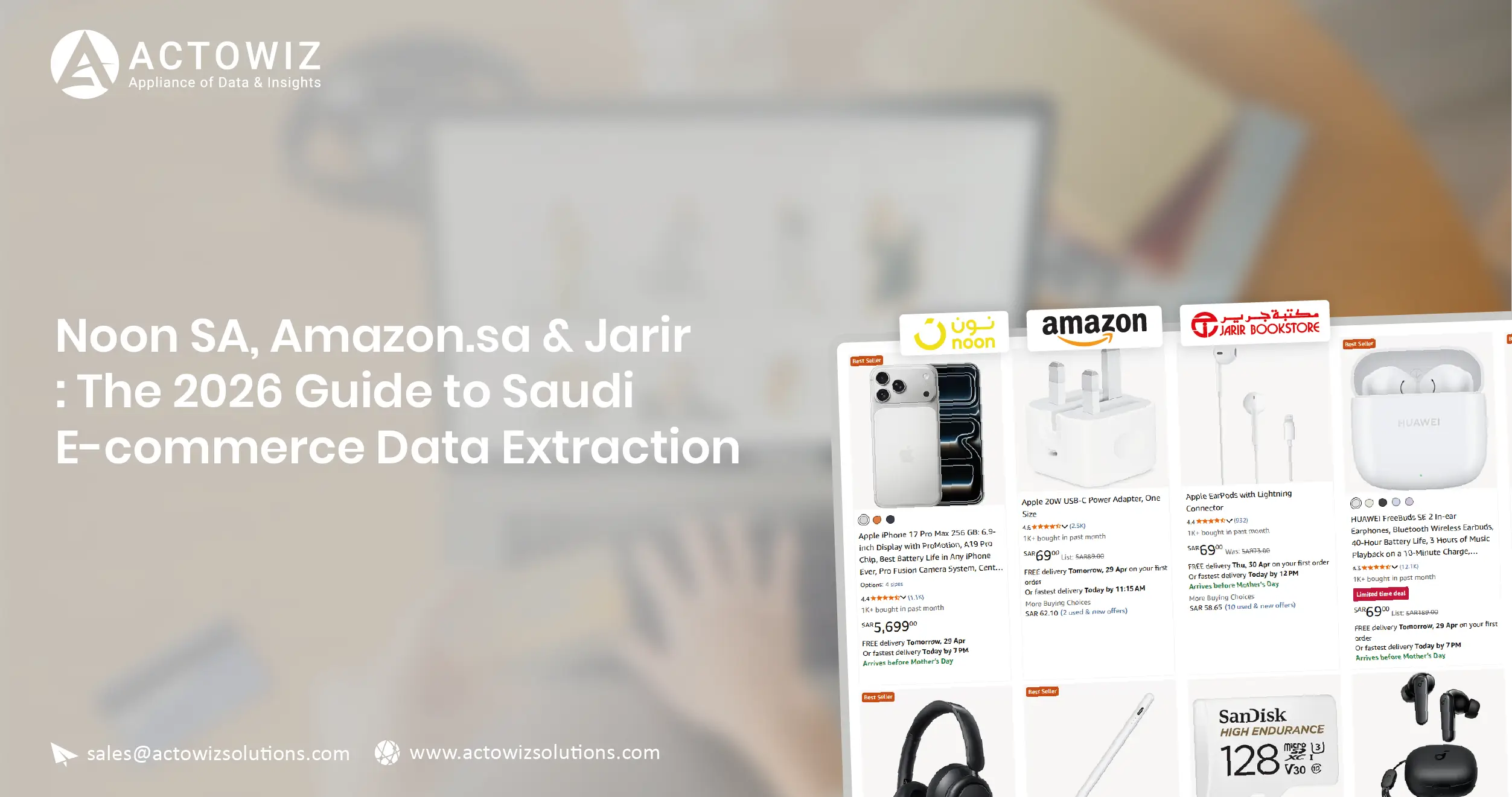 Noon SA, Amazon.sa & Jarir: The 2026 Guide to Saudi E-commerce Data Extraction